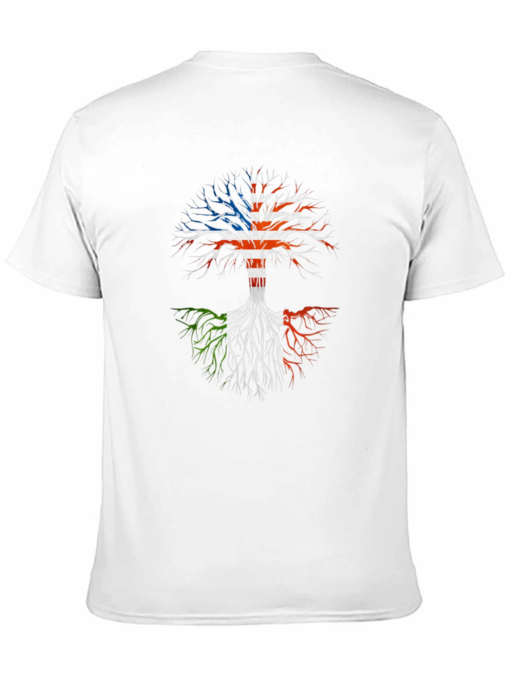 USA Italian Roots T-Shirt - Black