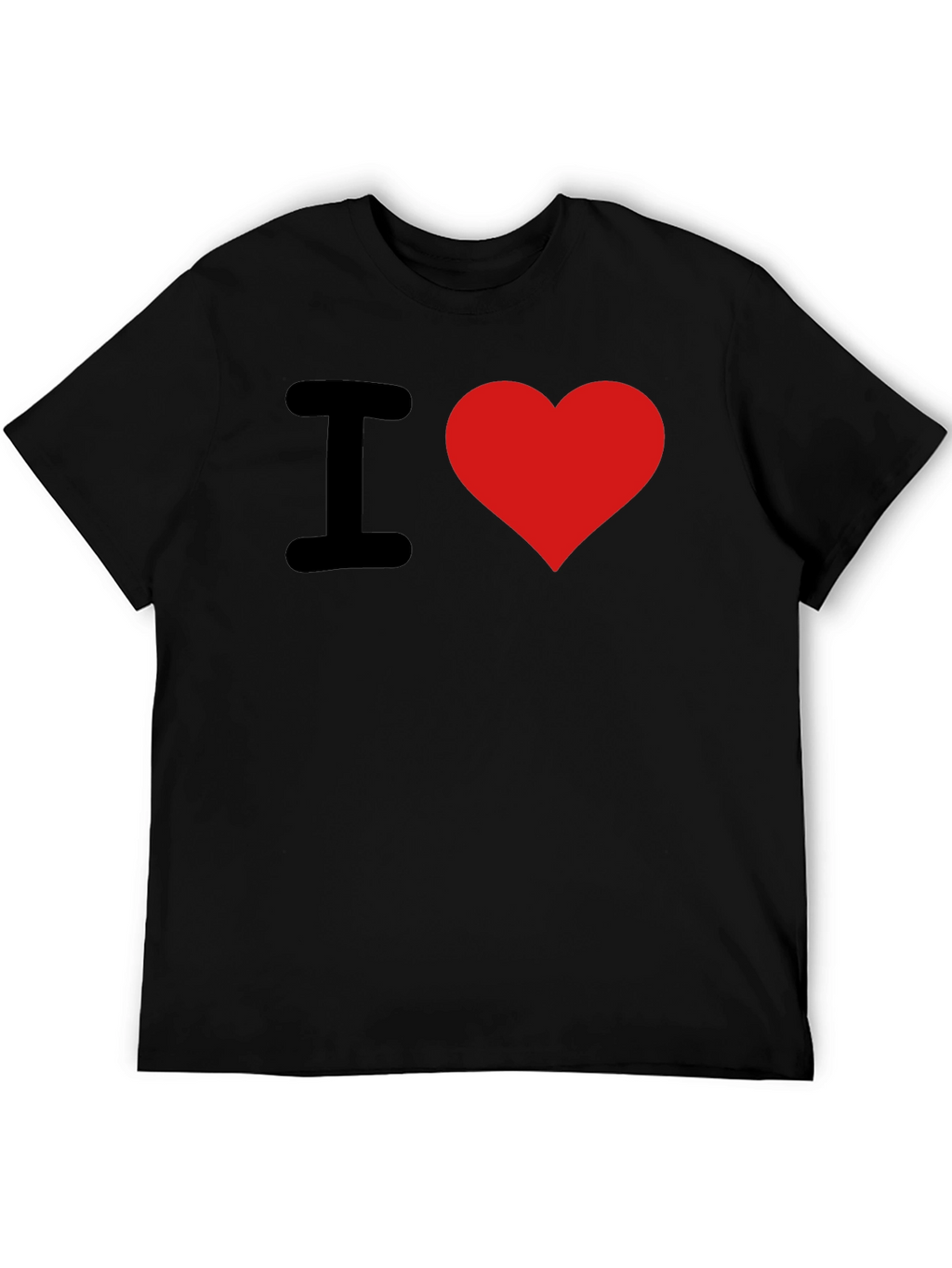 I Heart Graphic T-Shirt - Black