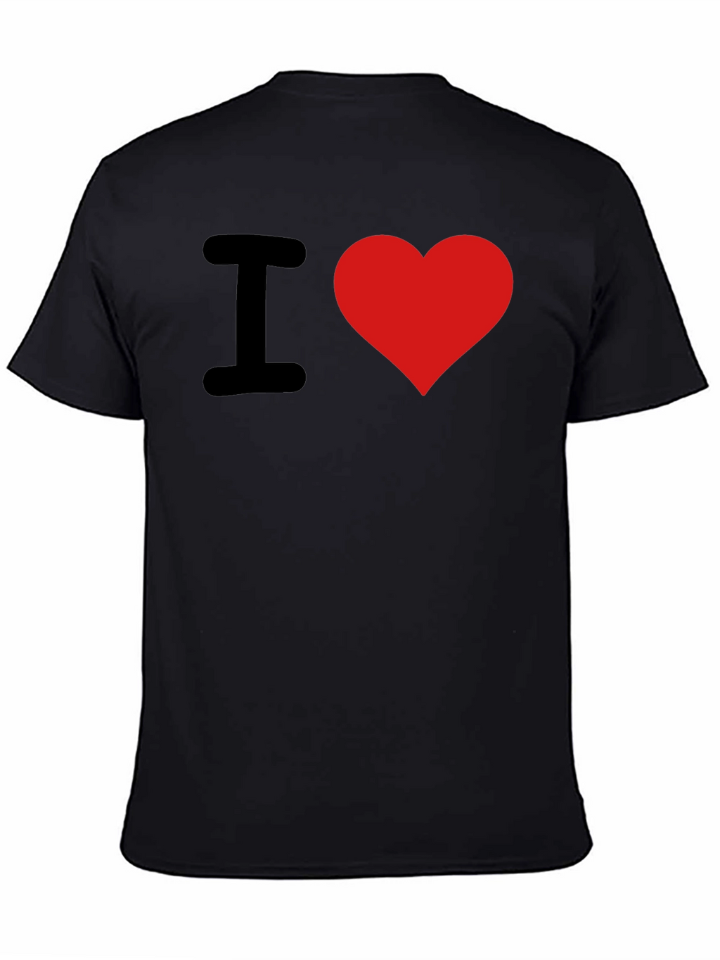 I Heart Graphic T-Shirt - Black