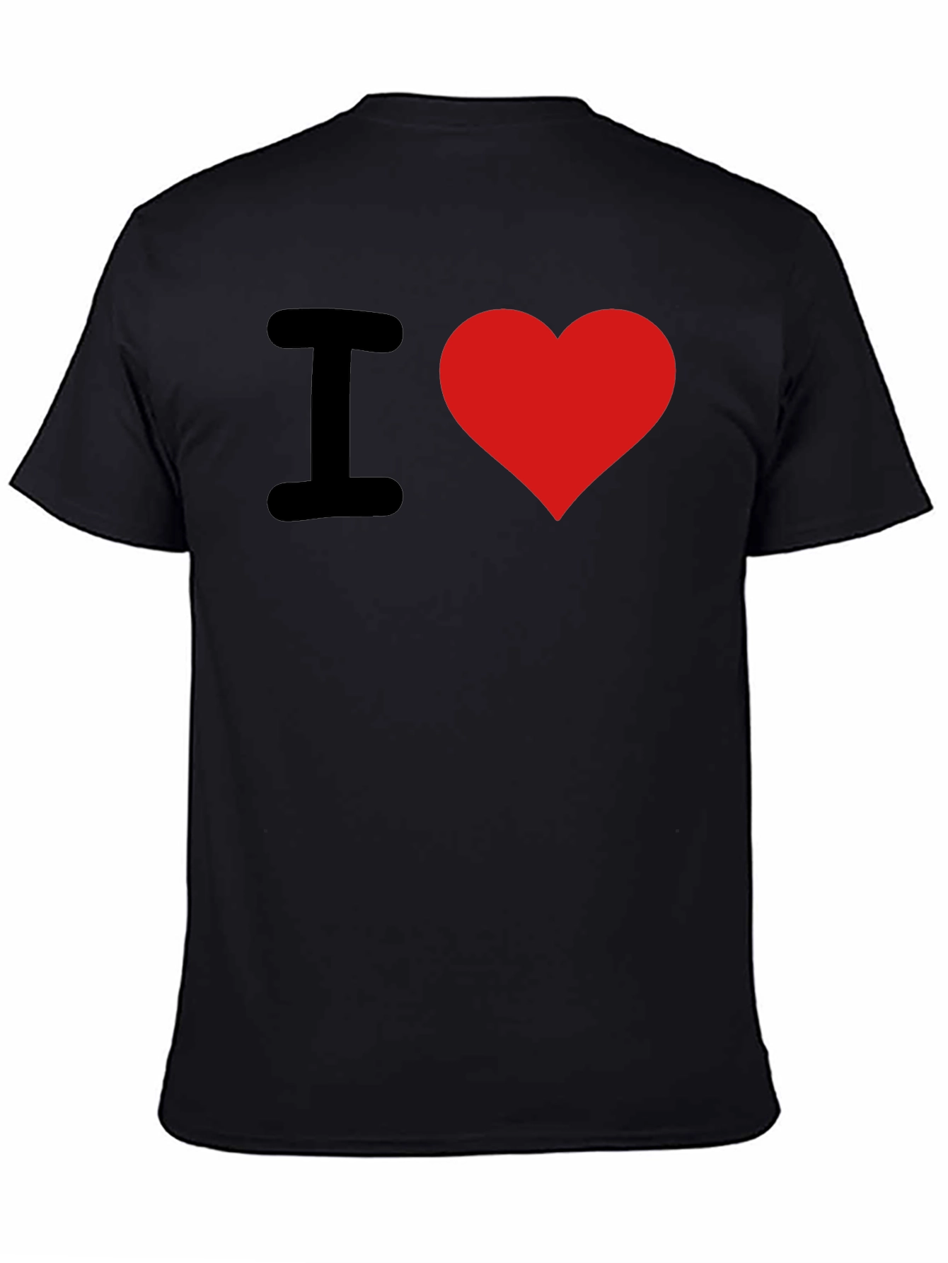 I Heart Graphic T-Shirt - Black