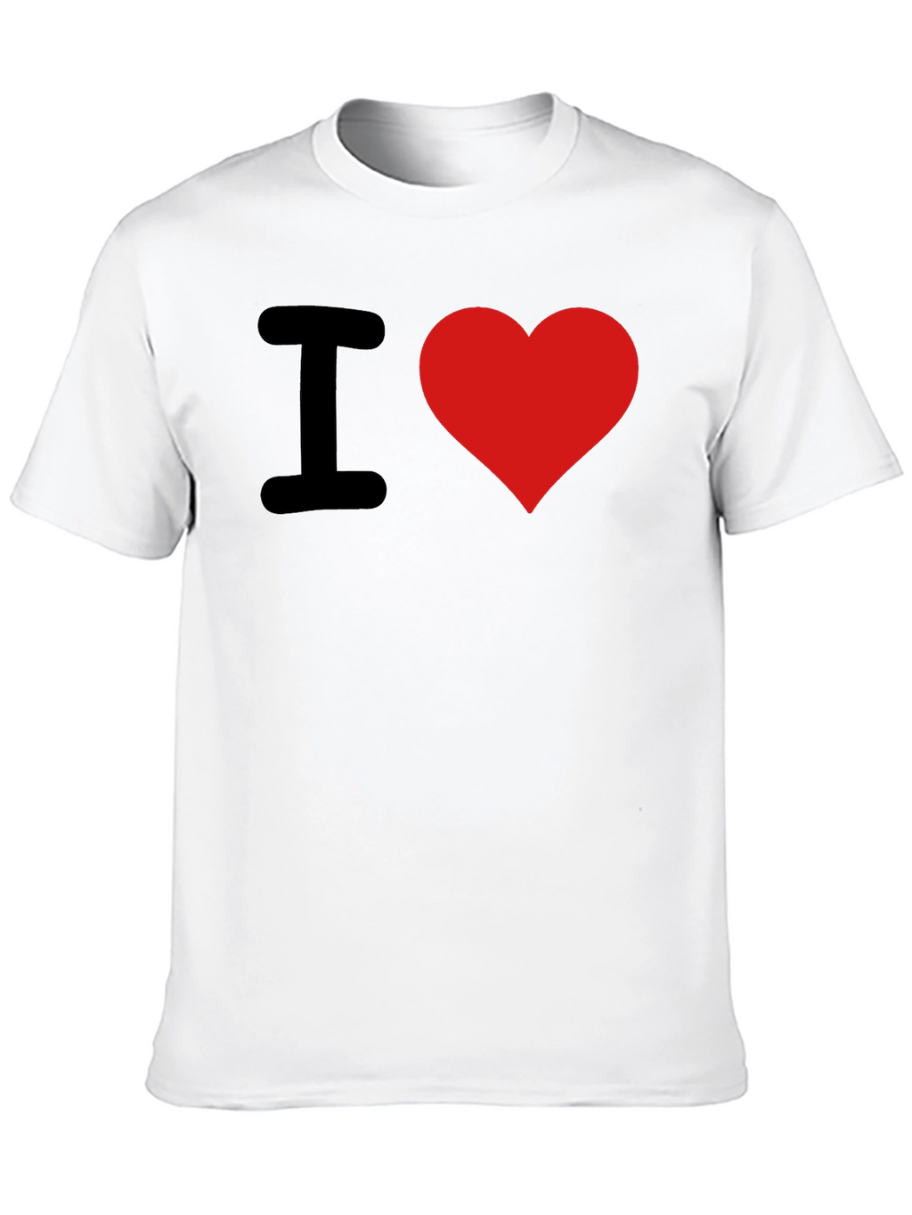I Heart Graphic T-Shirt - Black