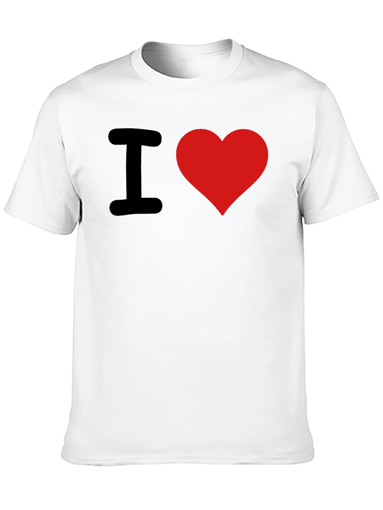 I Heart Graphic T-Shirt - Black