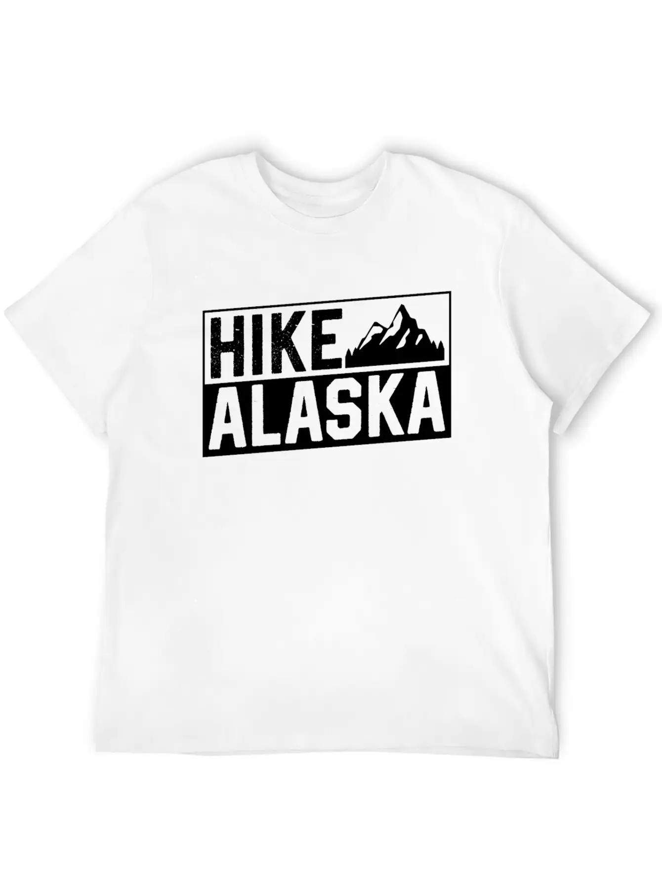 Hike Alaska Nature Hiking Hiker Unisex Casual T-Shirt – Clean Design For Daily Comfort