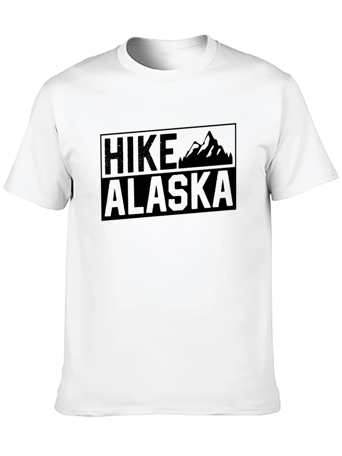Hike Alaska Nature Hiking Hiker Unisex Casual T-Shirt – Clean Design For Daily Comfort
