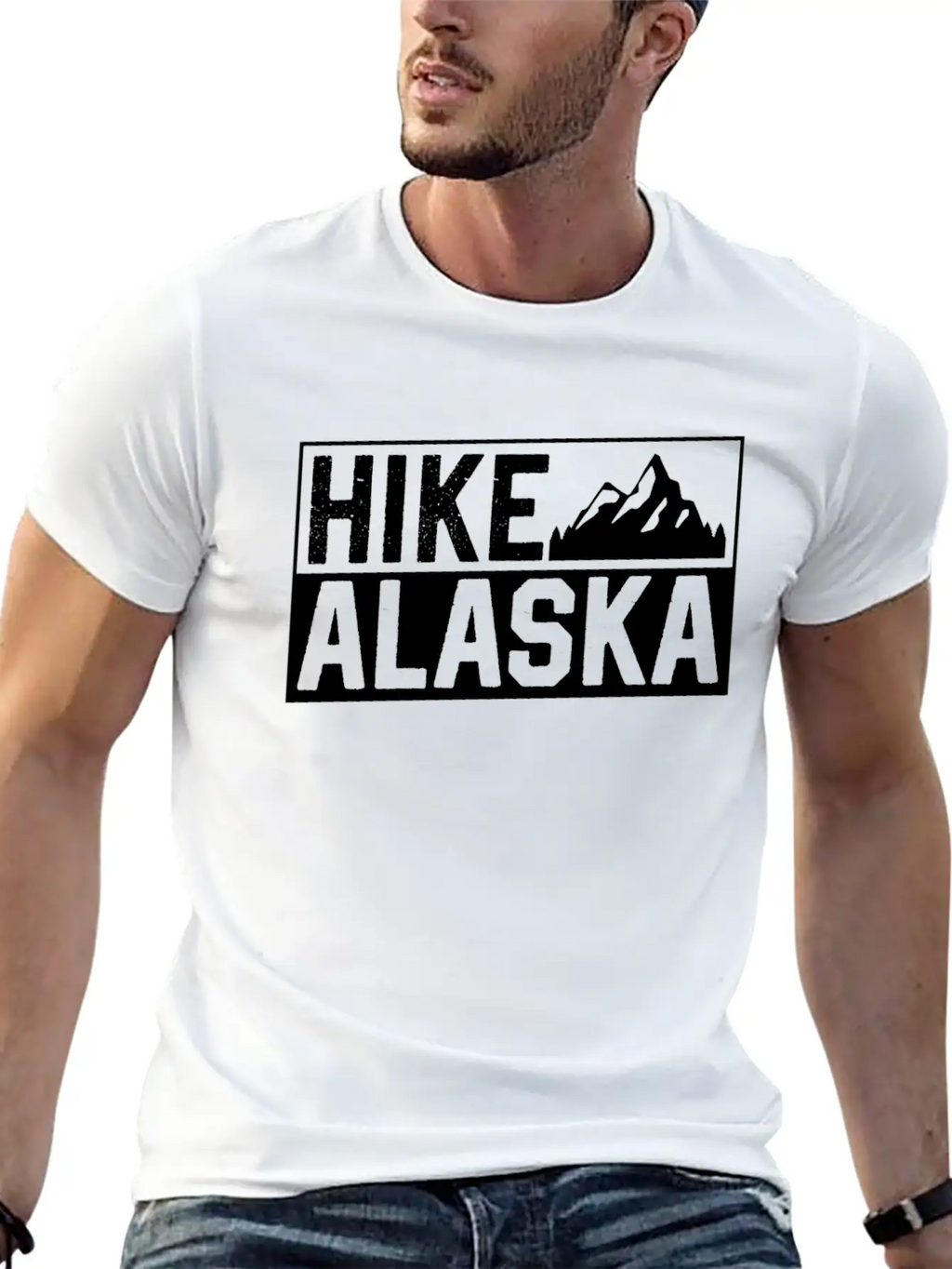 Hike Alaska Nature Hiking Hiker Unisex Casual T-Shirt – Clean Design For Daily Comfort