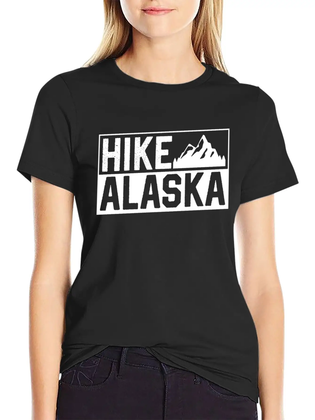 Hike Alaska Nature Hiking Hiker Unisex Casual T-Shirt – Clean Design For Daily Comfort