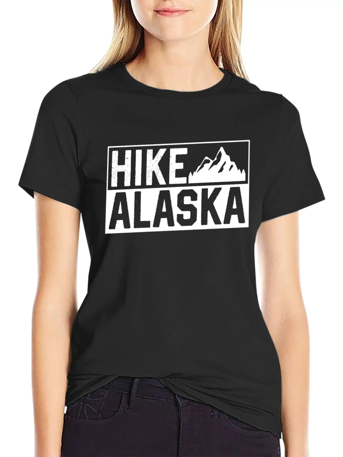 Hike Alaska Nature Hiking Hiker Unisex Casual T-Shirt – Clean Design For Daily Comfort