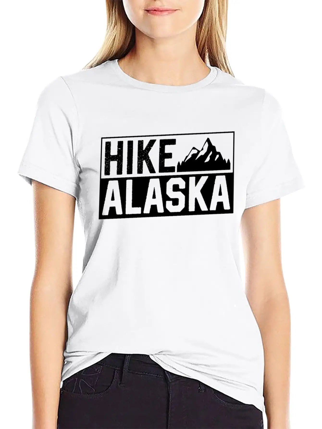 Hike Alaska Nature Hiking Hiker Unisex Casual T-Shirt – Clean Design For Daily Comfort