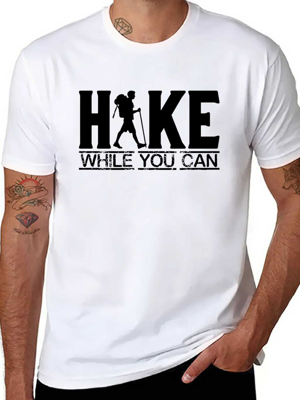 Hike Hiking Timeless Short Sleeve Tee – Comfy And Minimalist Design