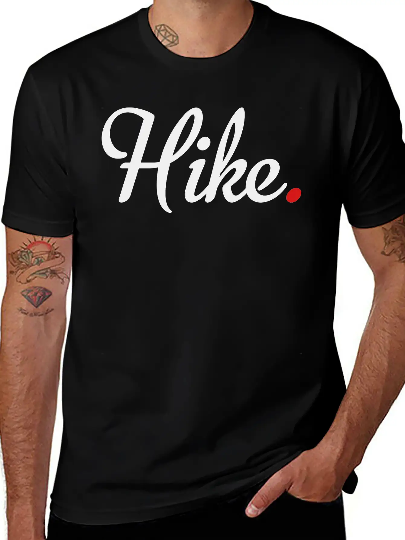 Hike Unisex Casual T-Shirt – Clean Design For Daily Comfort