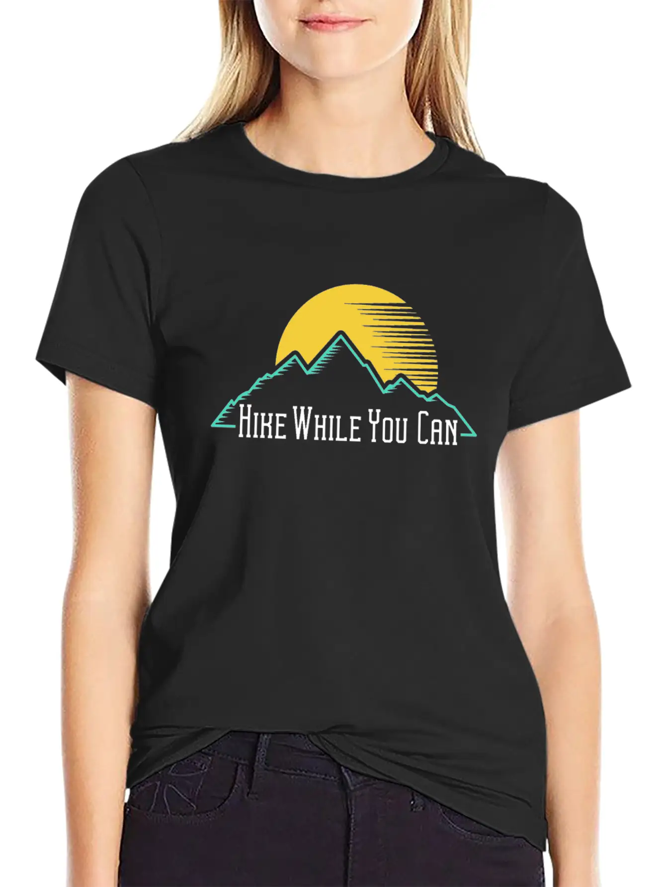 Hiking Classic Cotton Tee – Unisex Comfort For Any Season