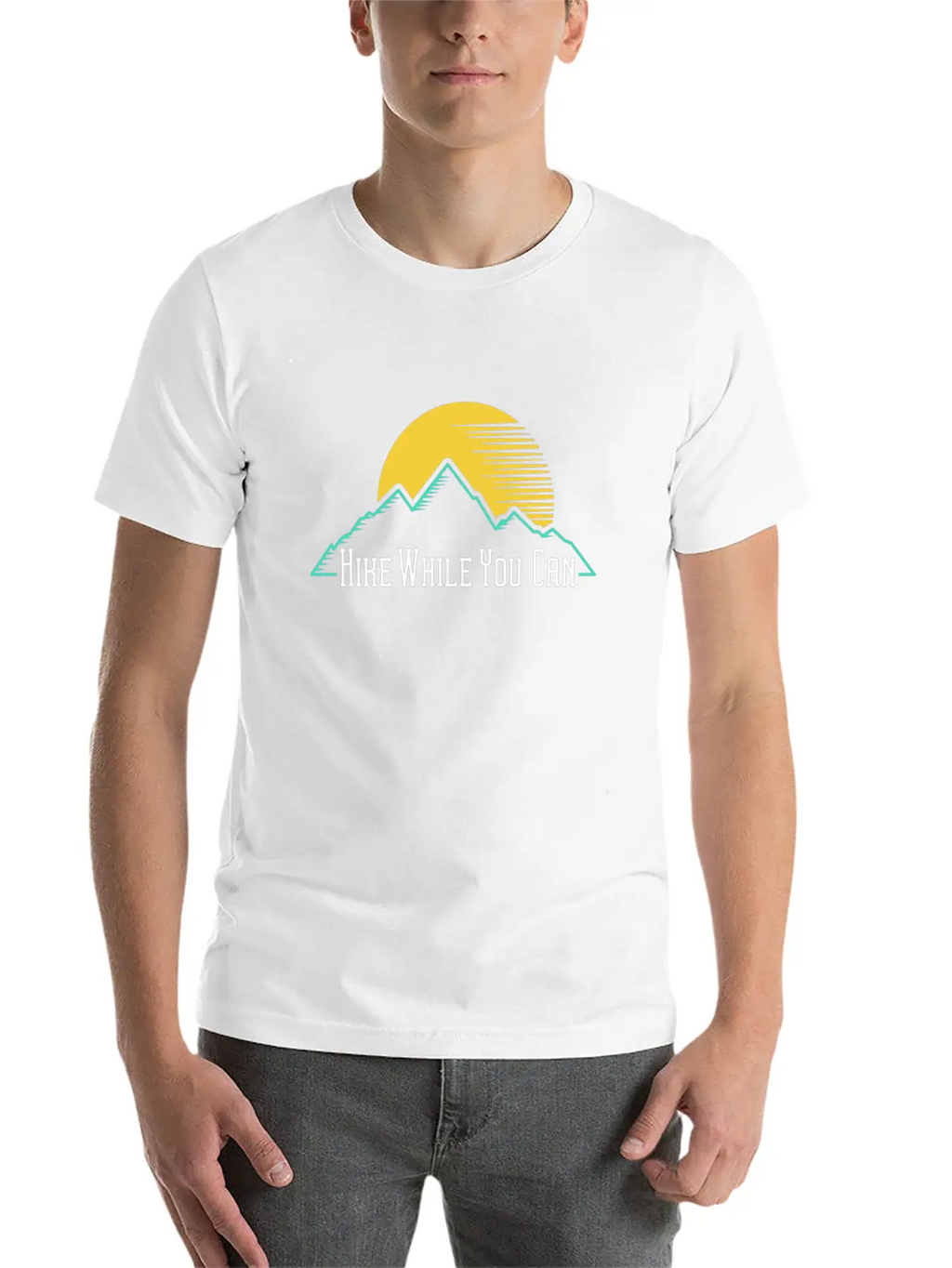 Hiking Classic Cotton Tee – Unisex Comfort For Any Season