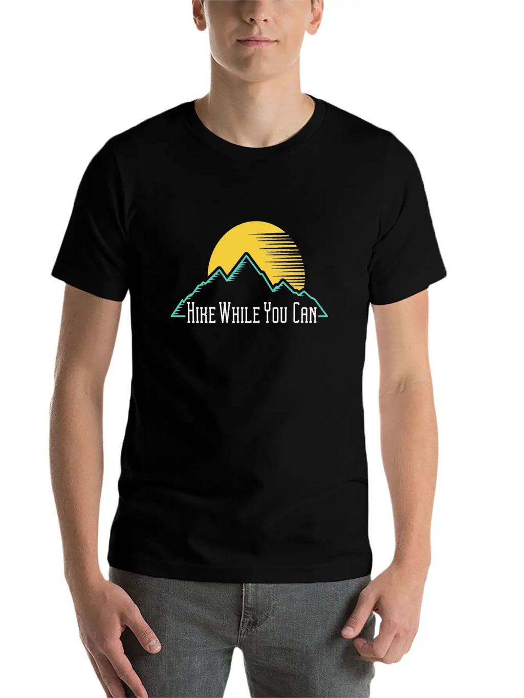 Hiking Classic Cotton Tee – Unisex Comfort For Any Season