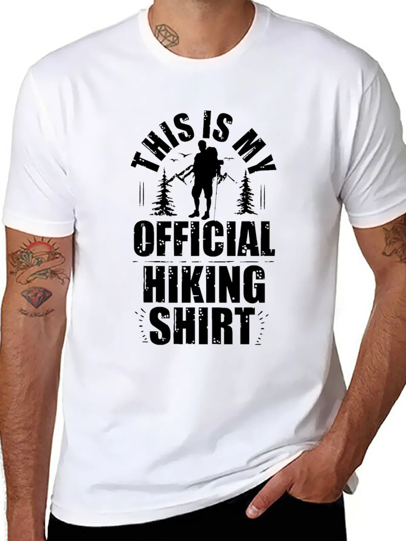 Hiking Essential Cotton Tee For Daily Outfits – Unisex Style