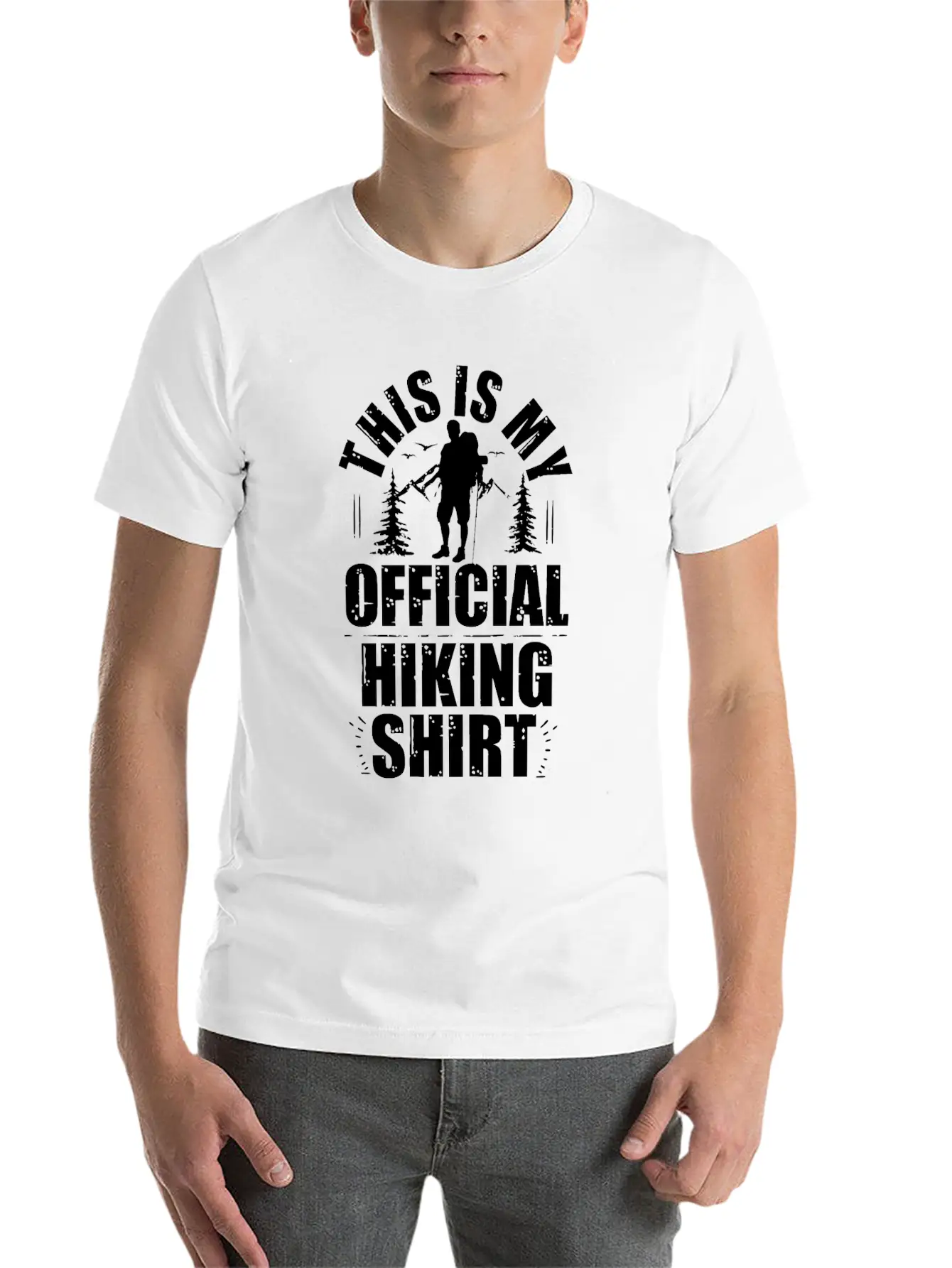 Hiking Essential Cotton Tee For Daily Outfits – Unisex Style