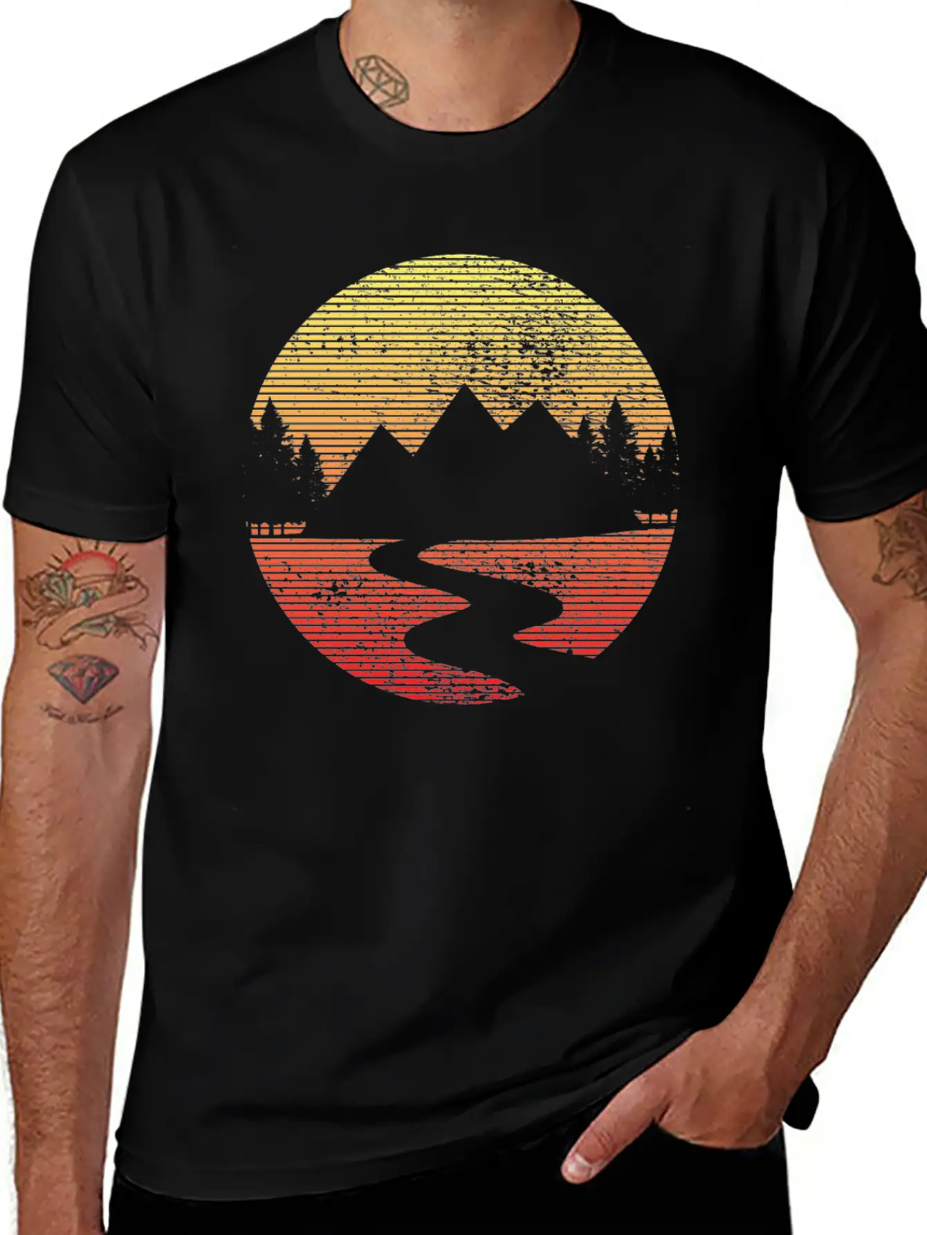 Hiking Essential Unisex Summer Tee – Soft Cotton Casual Fit