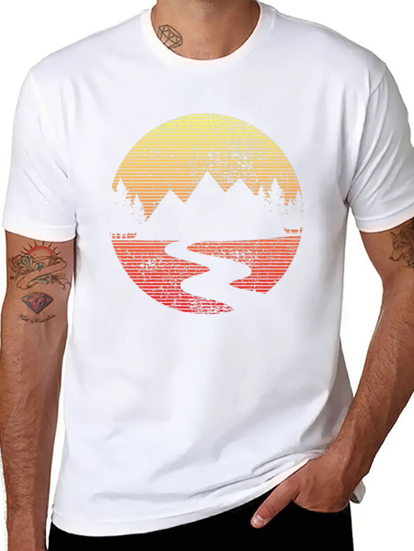 Hiking Essential Unisex Summer Tee – Soft Cotton Casual Fit