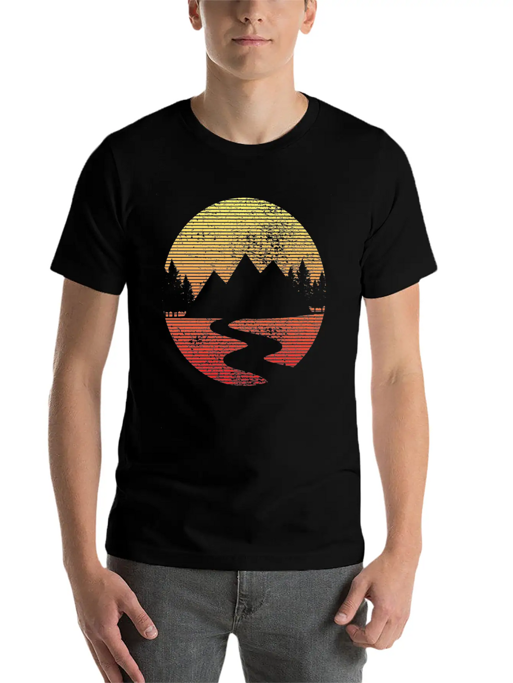 Hiking Essential Unisex Summer Tee – Soft Cotton Casual Fit