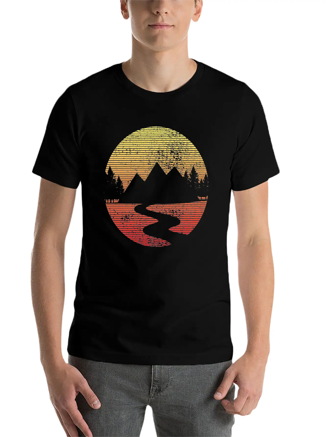 Hiking Essential Unisex Summer Tee – Soft Cotton Casual Fit