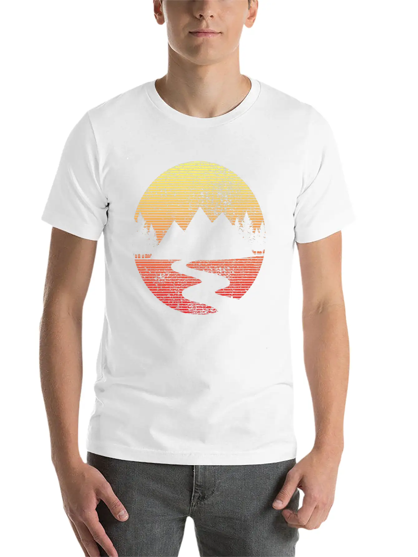 Hiking Essential Unisex Summer Tee – Soft Cotton Casual Fit