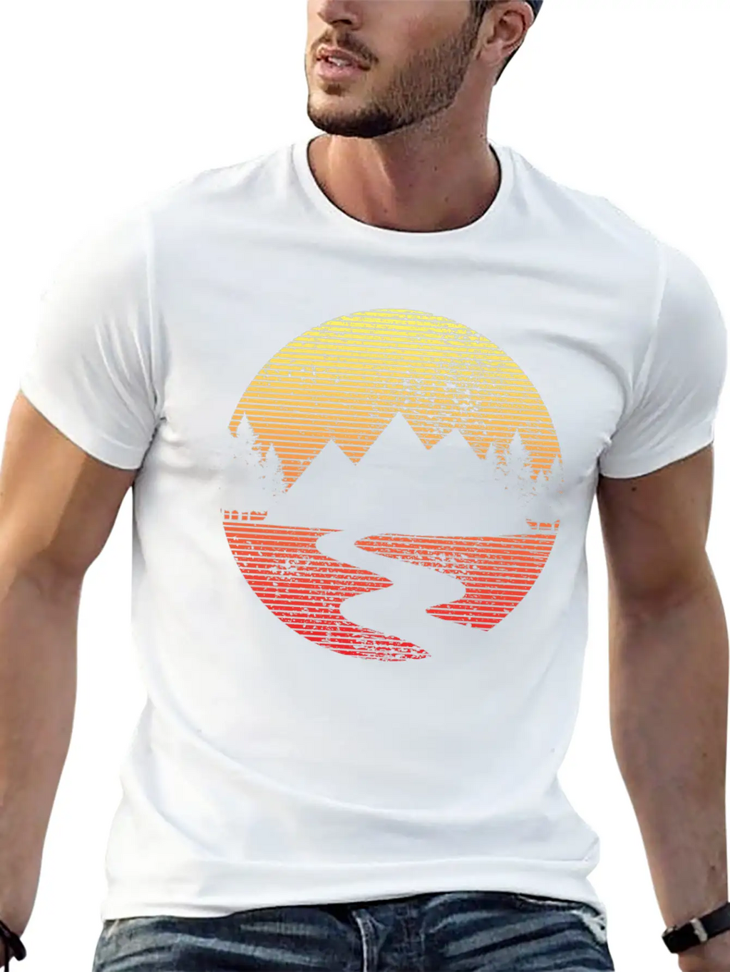 Hiking Essential Unisex Summer Tee – Soft Cotton Casual Fit
