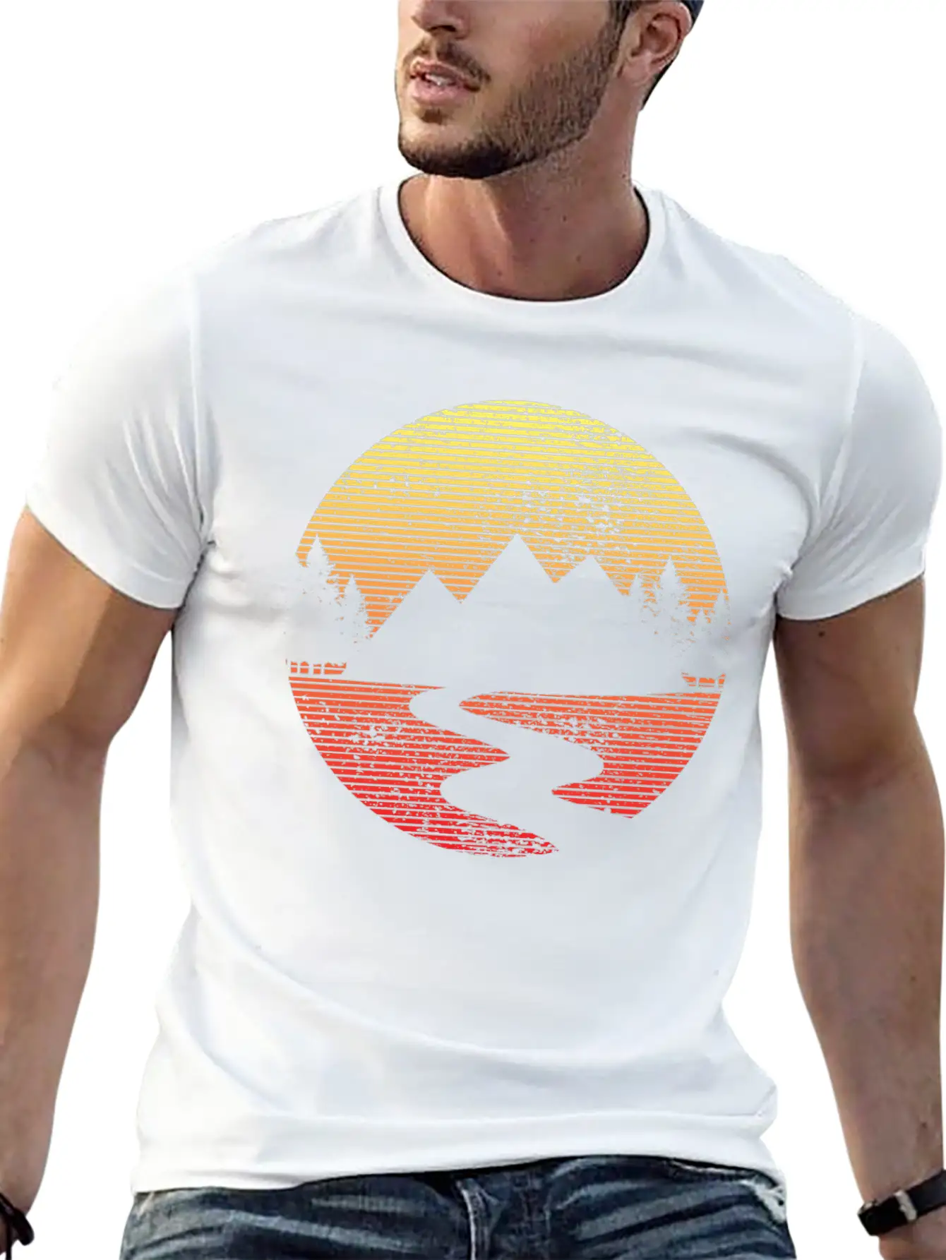 Hiking Essential Unisex Summer Tee – Soft Cotton Casual Fit