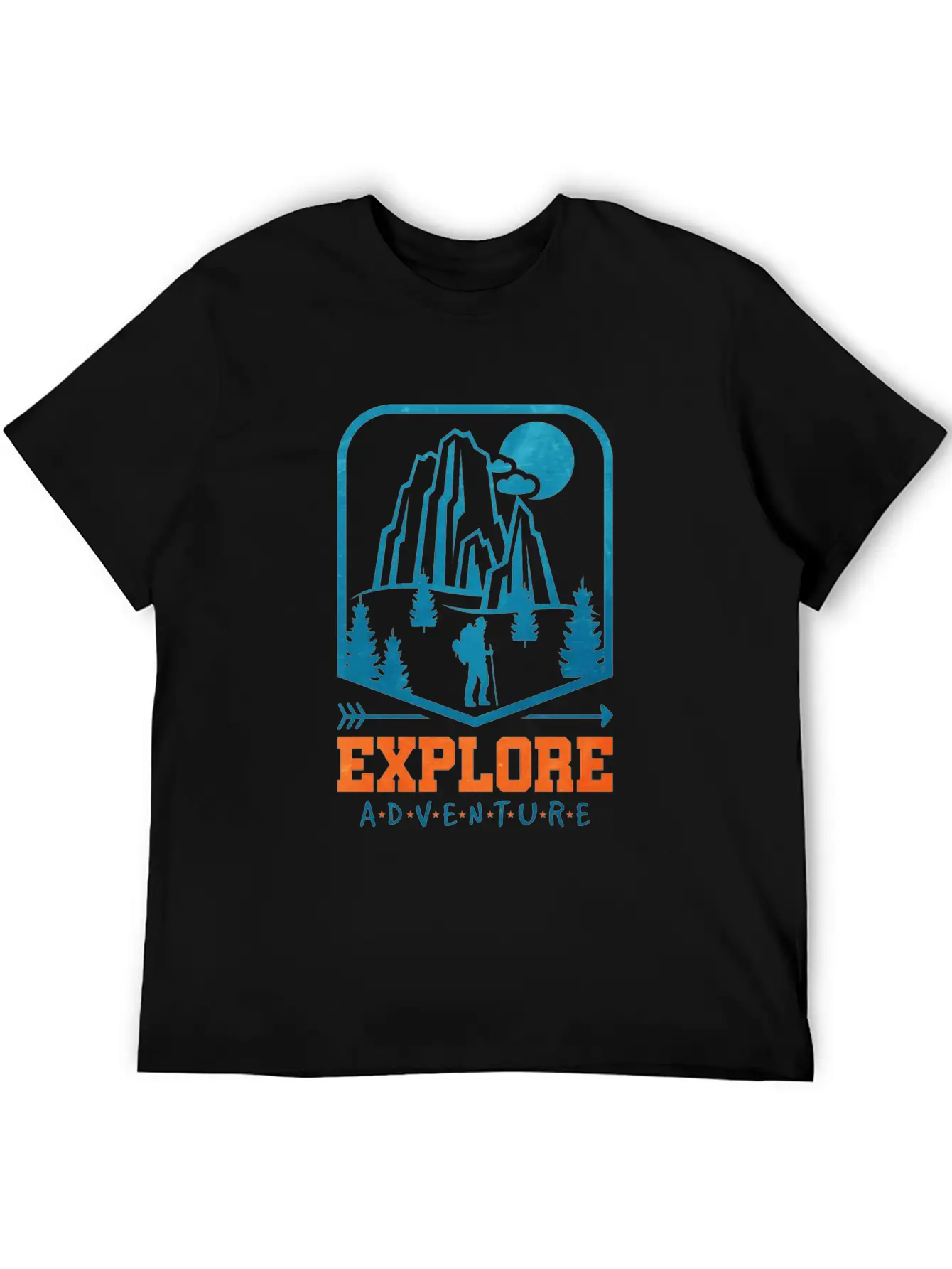 Hiking Funny Hiking Gift Breathable Soft Cotton T-Shirt – Timeless Casual Look