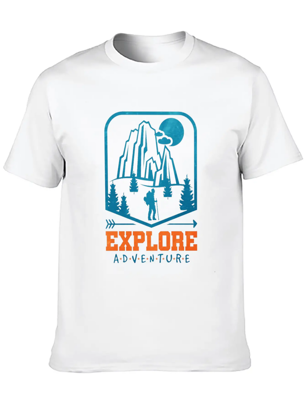Hiking Funny Hiking Gift Breathable Soft Cotton T-Shirt – Timeless Casual Look