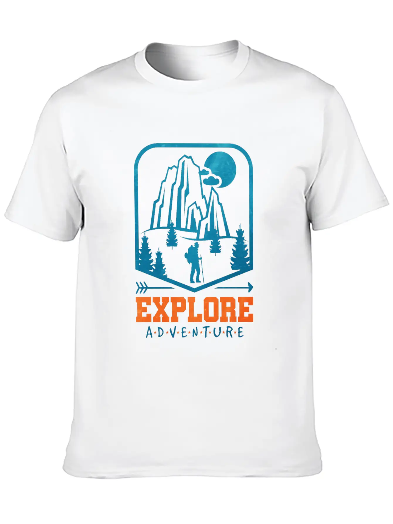Hiking Funny Hiking Gift Breathable Soft Cotton T-Shirt – Timeless Casual Look