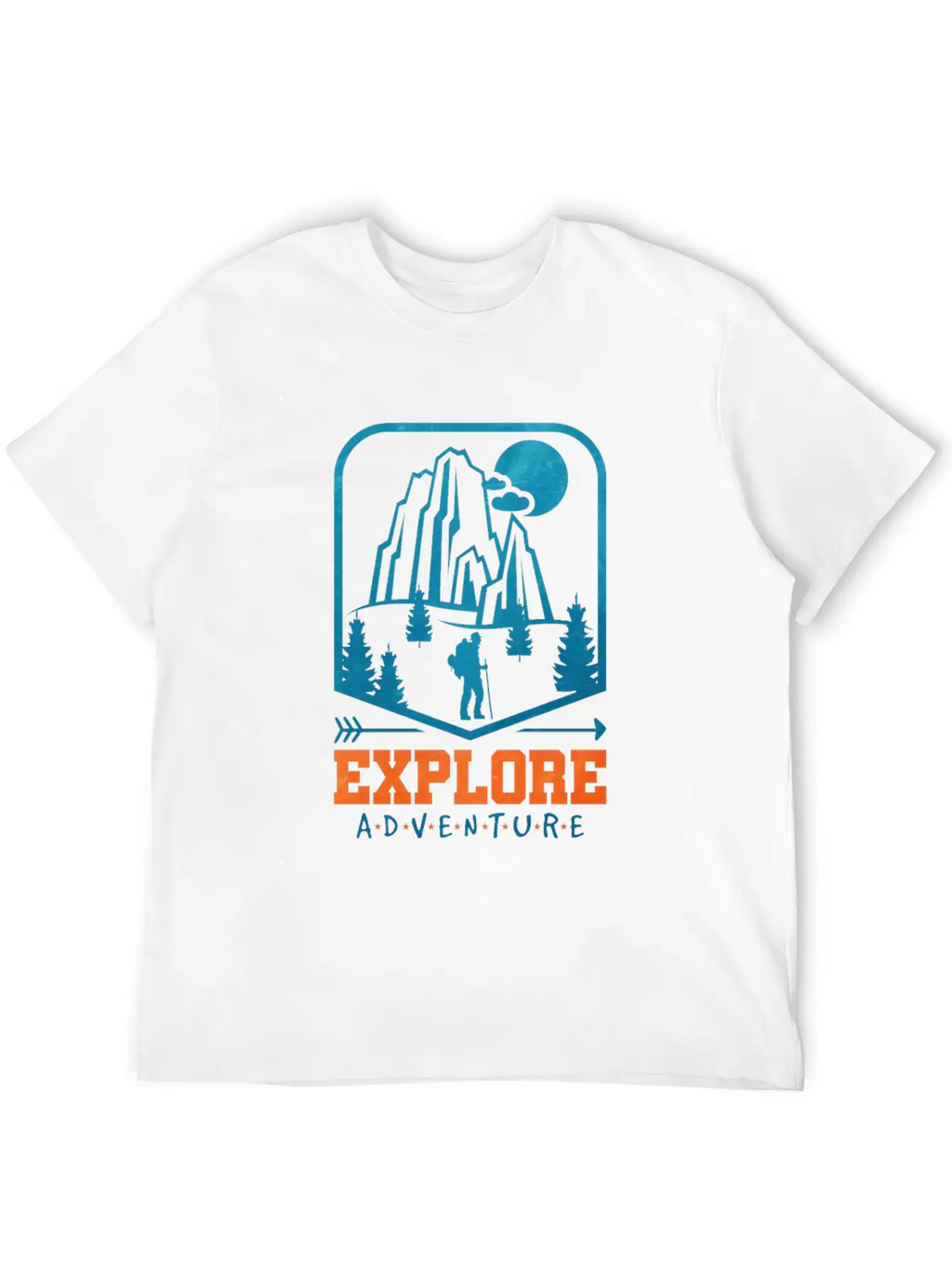 Hiking Funny Hiking Gift Breathable Soft Cotton T-Shirt – Timeless Casual Look
