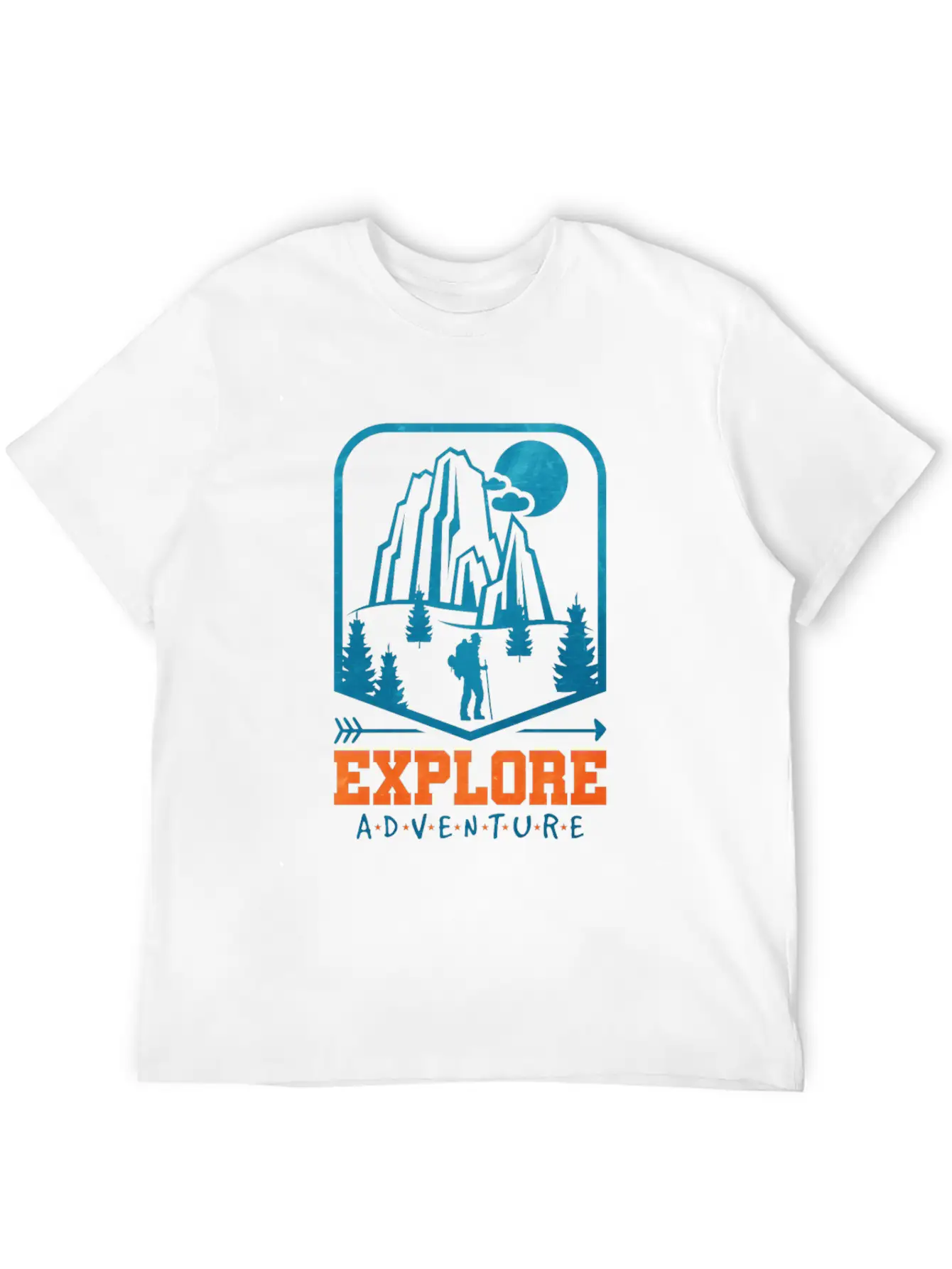 Hiking Funny Hiking Gift Breathable Soft Cotton T-Shirt – Timeless Casual Look