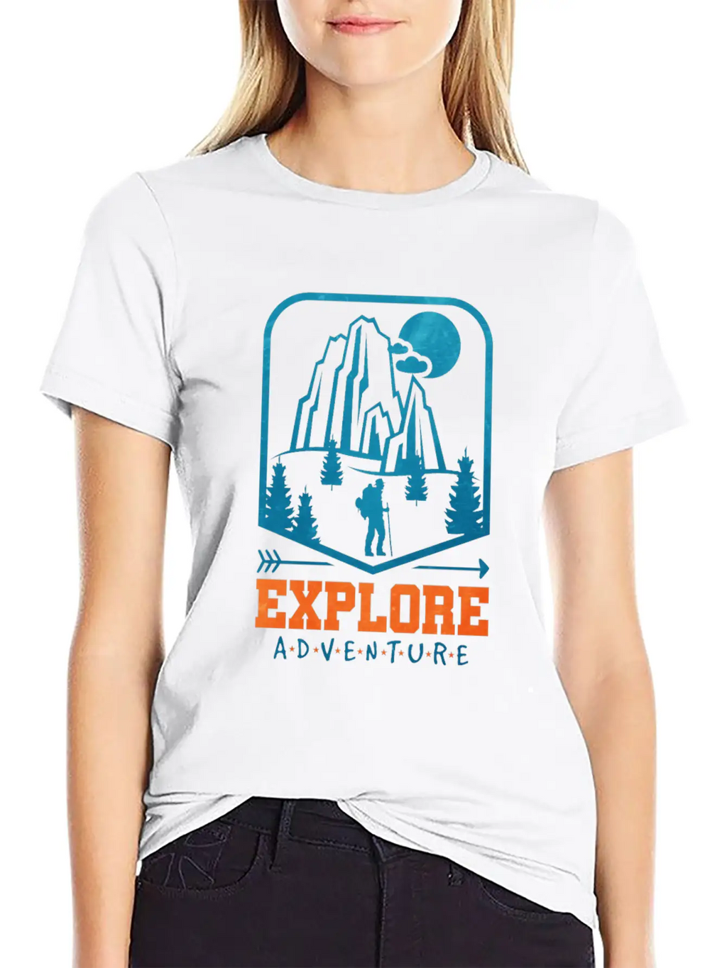 Hiking Funny Hiking Gift Breathable Soft Cotton T-Shirt – Timeless Casual Look