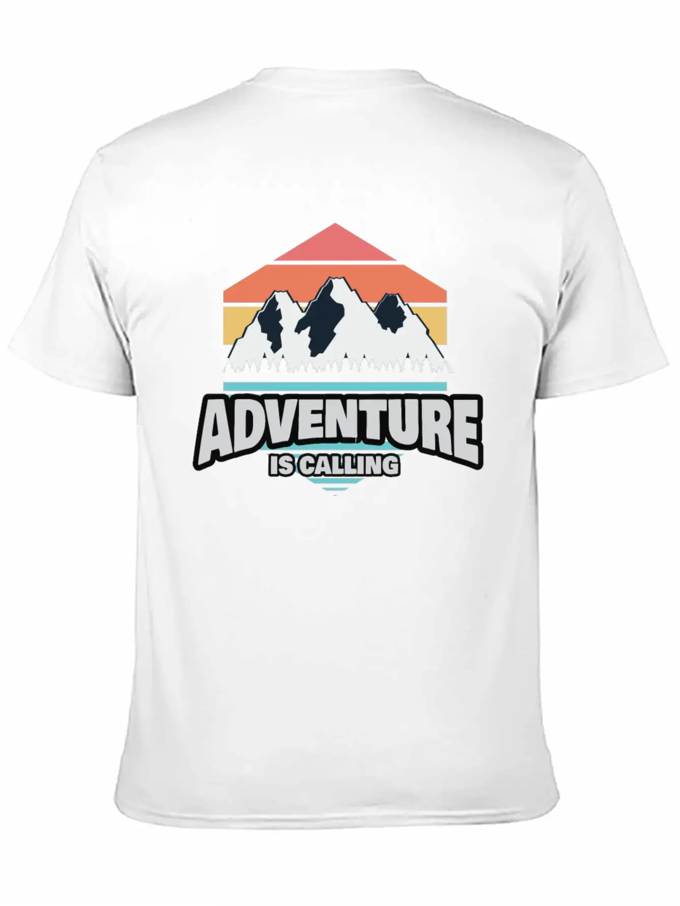 Hiking Hiking Mountain Trail Mountains Peaks Breathable Soft Cotton T-Shirt – Timeless Casual Look