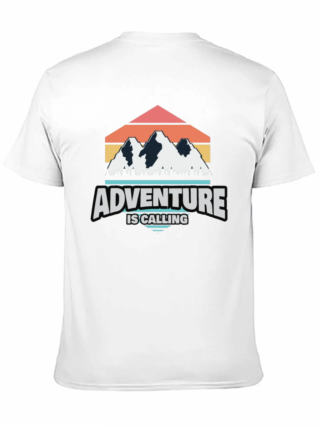 Hiking Hiking Mountain Trail Mountains Peaks Classic Cotton Tee – Unisex Comfort For Any Season