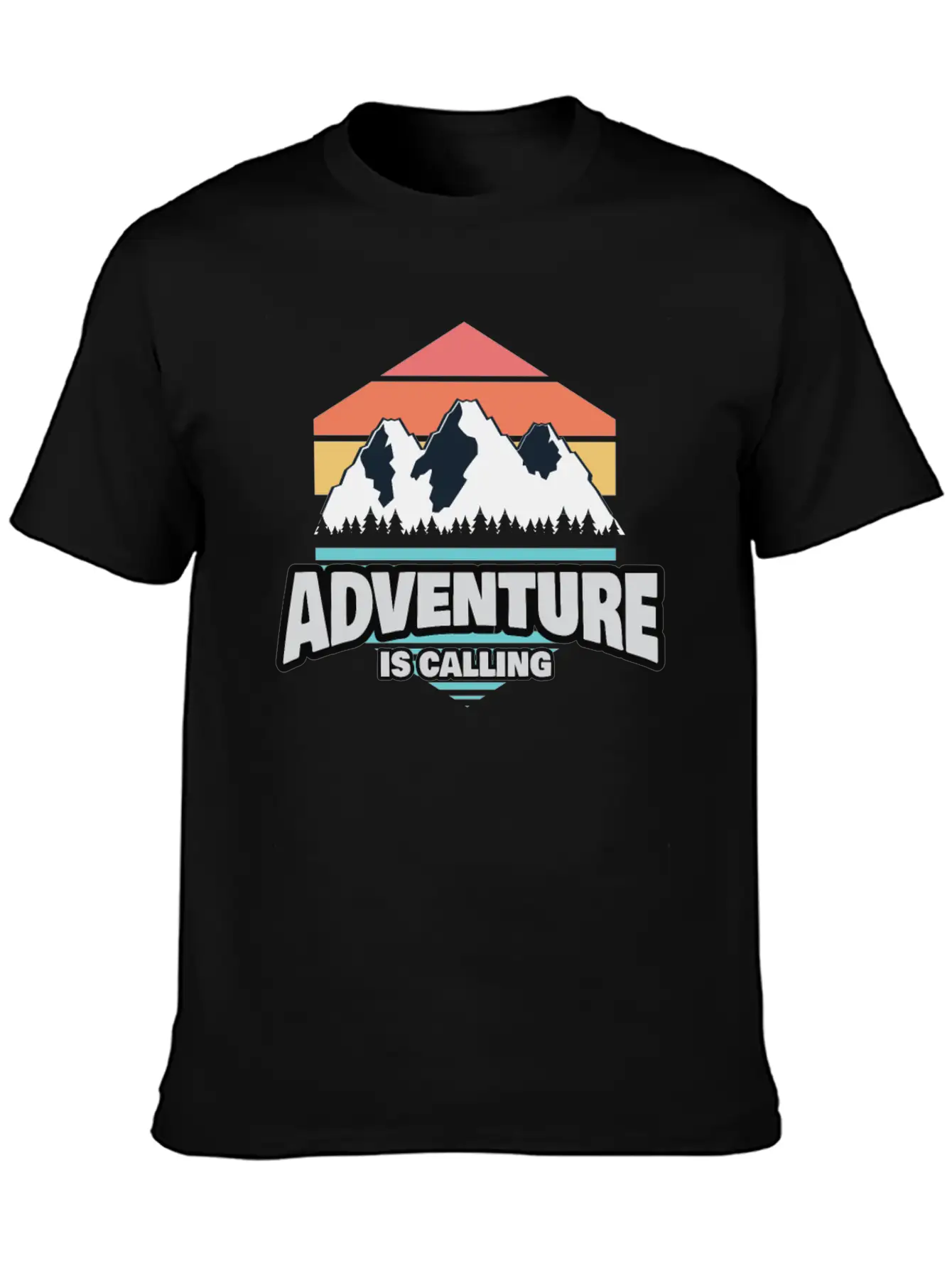 Hiking Hiking Mountain Trail Mountains Peaks Classic Cotton Tee – Unisex Comfort For Any Season