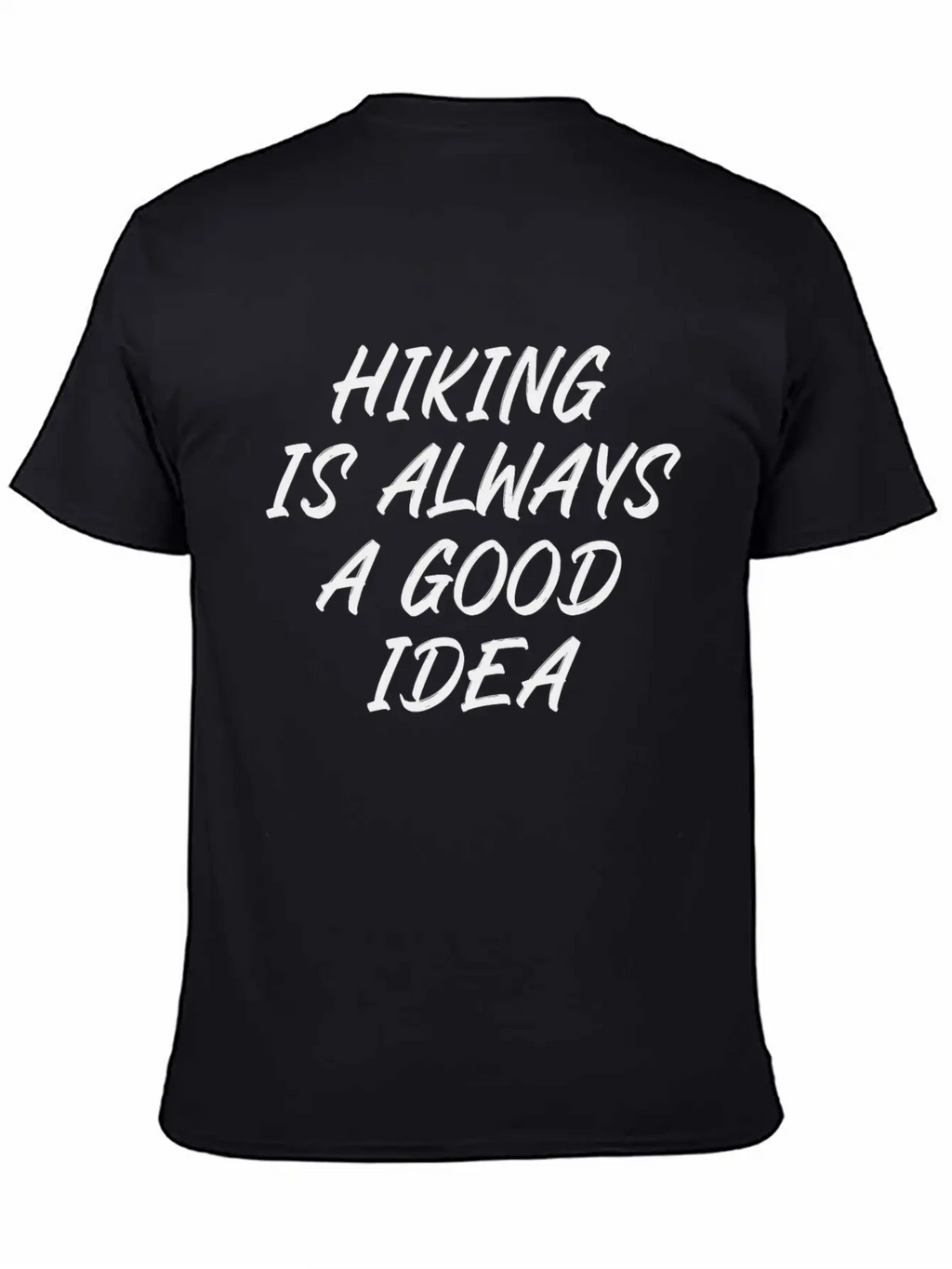 Hiking Is Always A Good Idea Timeless Short Sleeve Tee – Comfy And Minimalist Design