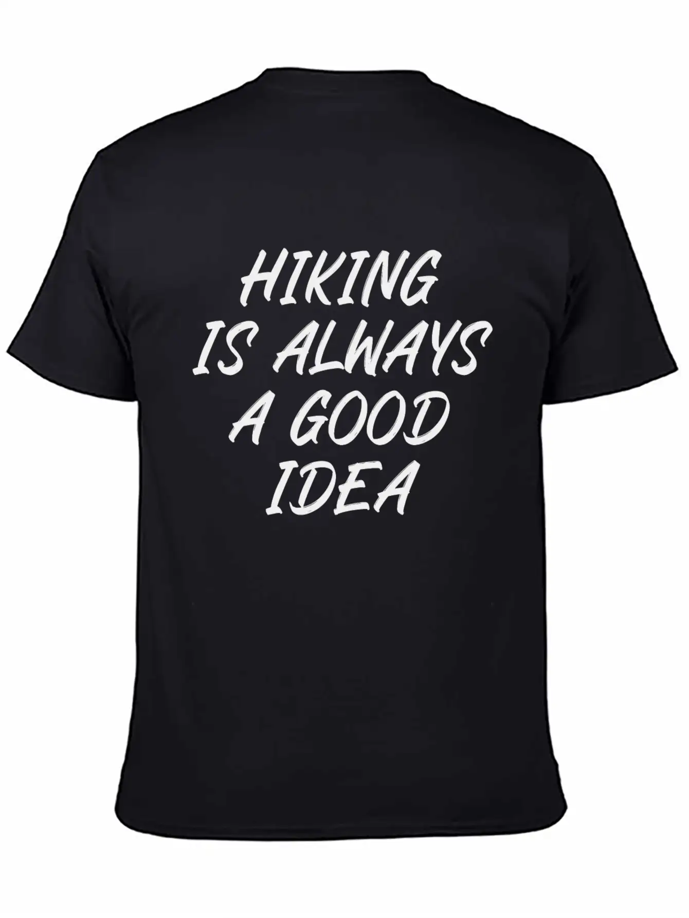 Hiking Is Always A Good Idea Timeless Short Sleeve Tee – Comfy And Minimalist Design