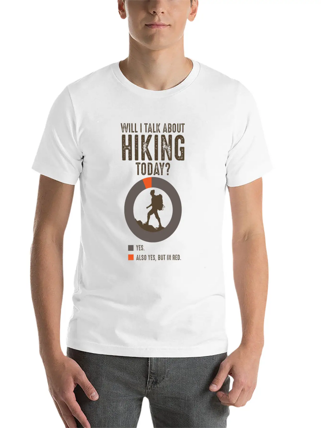 Hiking Stylish Everyday T-Shirt – Unisex Basic Cotton Tee