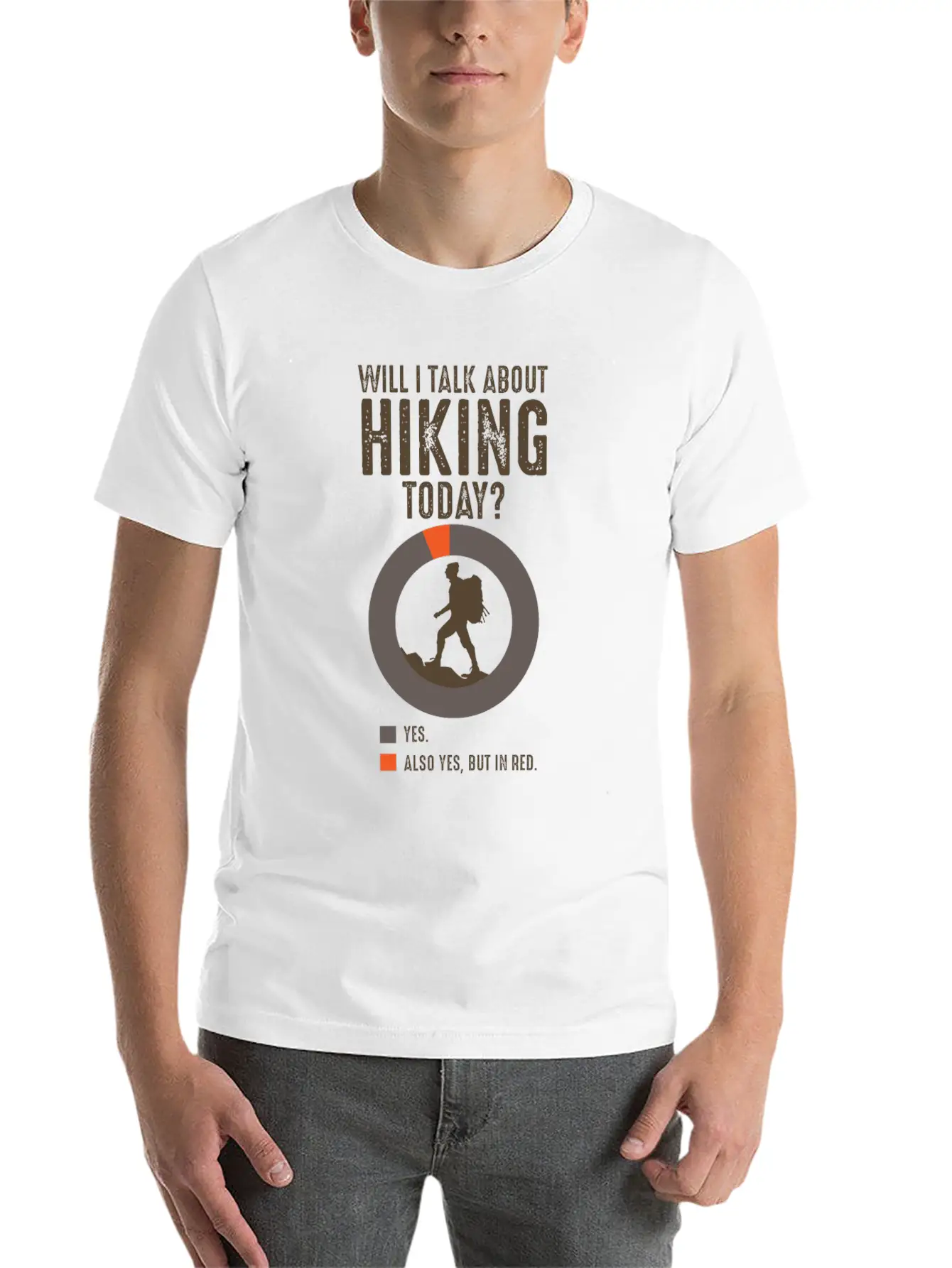 Hiking Stylish Everyday T-Shirt – Unisex Basic Cotton Tee