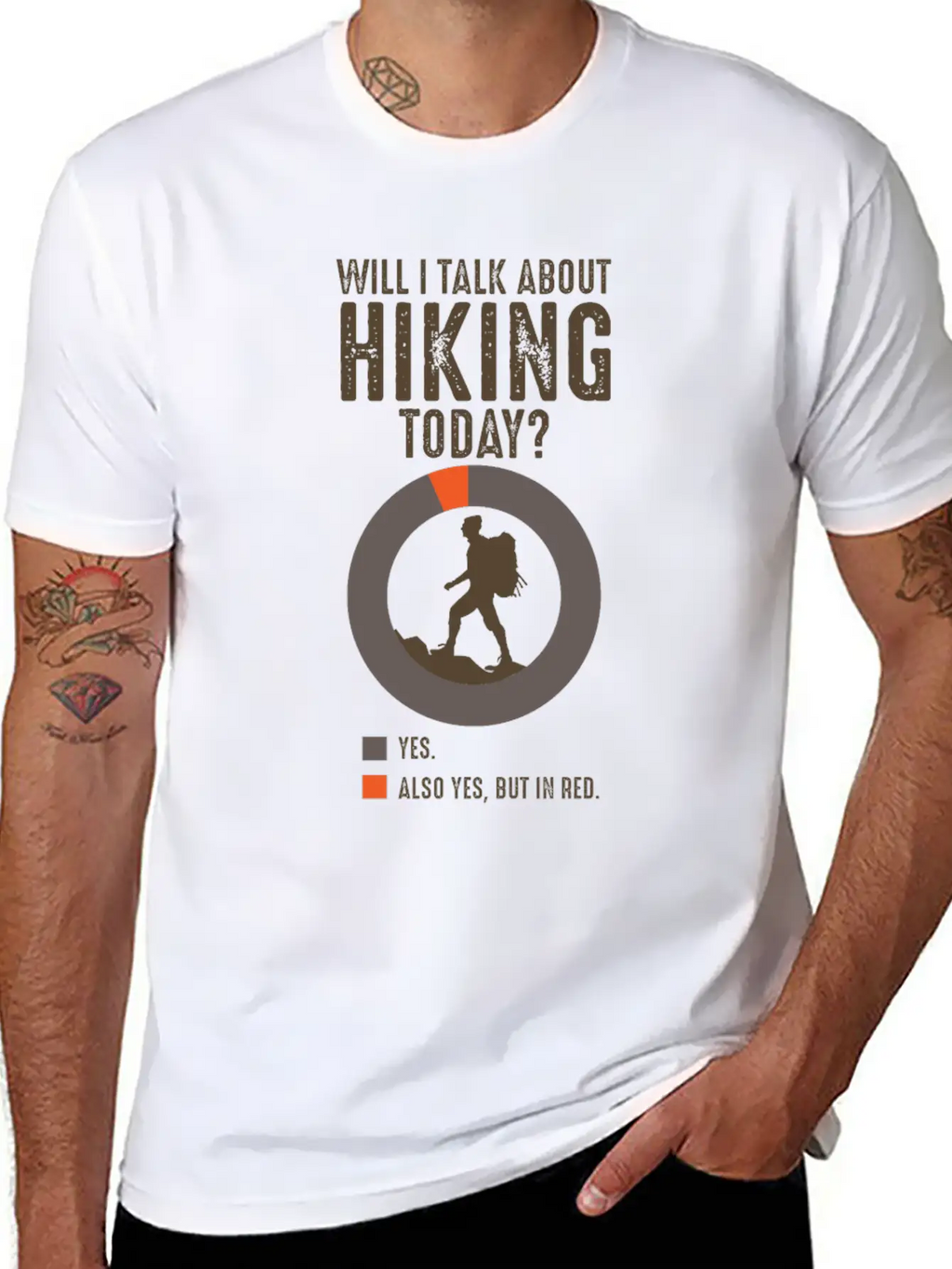 Hiking Stylish Everyday T-Shirt – Unisex Basic Cotton Tee