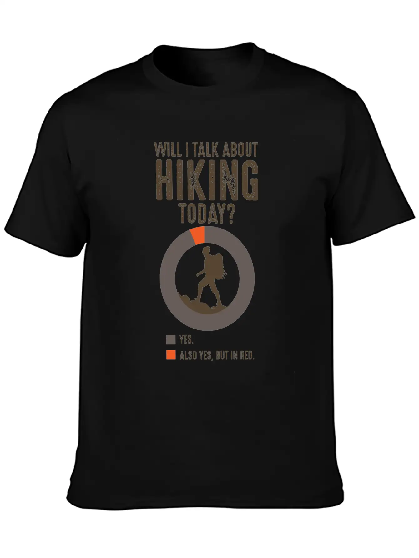 Hiking Stylish Everyday T-Shirt – Unisex Basic Cotton Tee