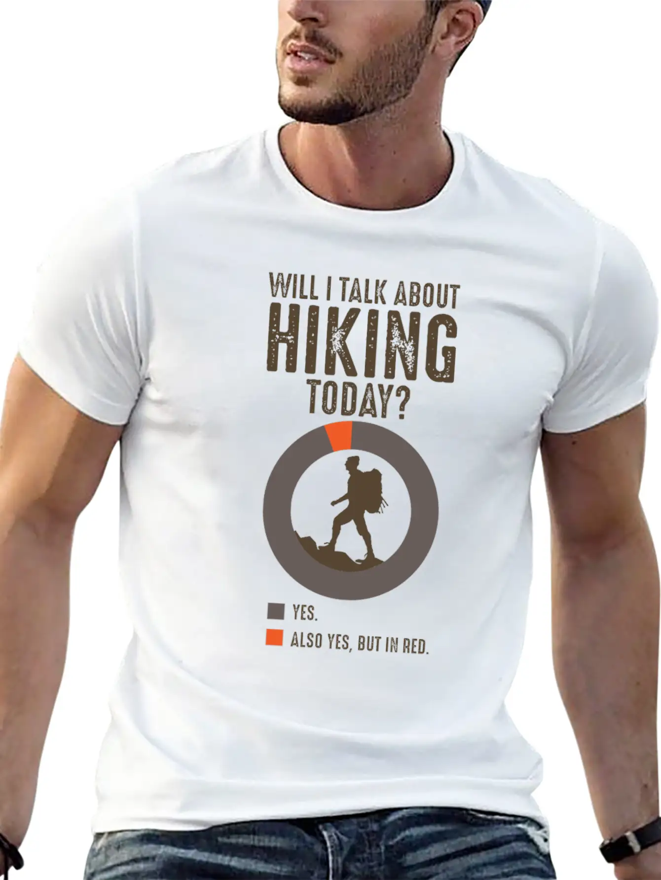 Hiking Stylish Everyday T-Shirt – Unisex Basic Cotton Tee