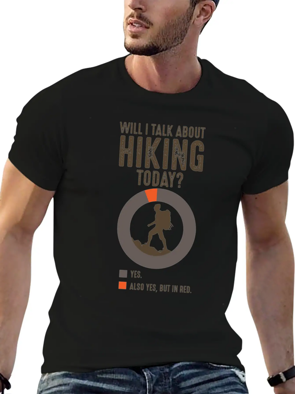 Hiking Stylish Everyday T-Shirt – Unisex Basic Cotton Tee