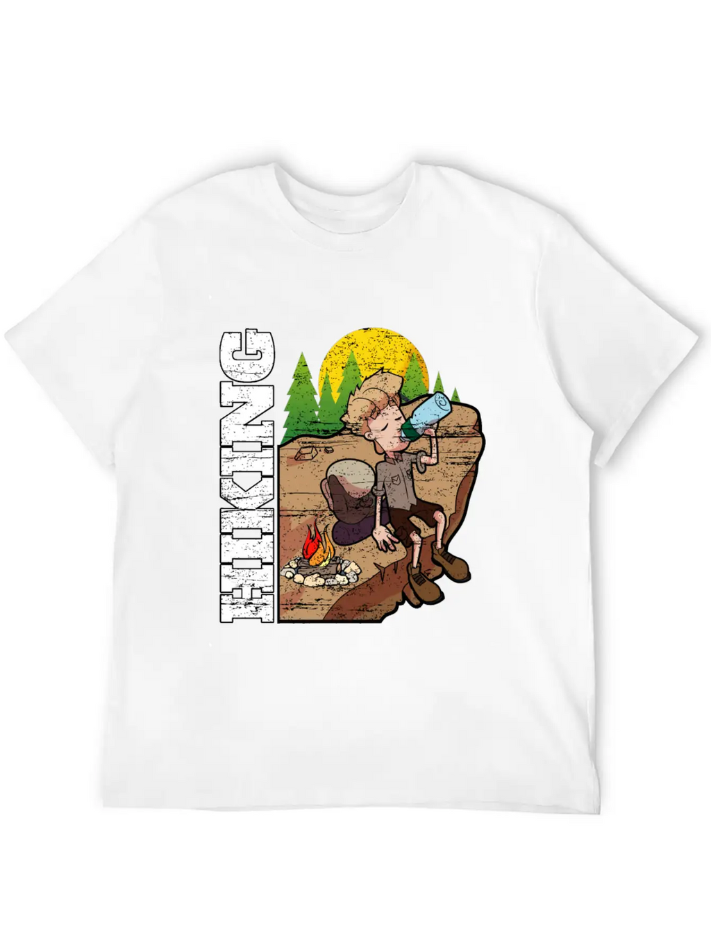 Hiking Timeless Short Sleeve Tee – Comfy And Minimalist Design