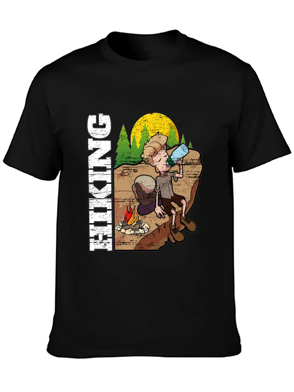 Hiking Timeless Short Sleeve Tee – Comfy And Minimalist Design