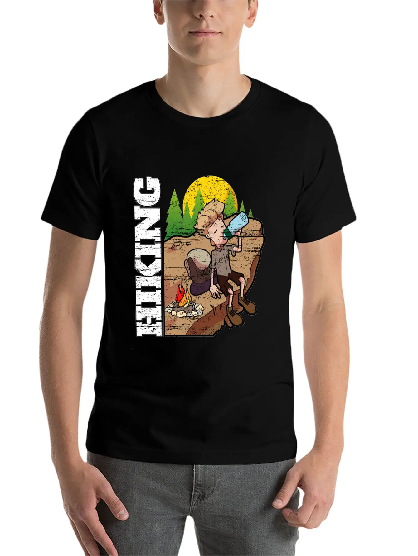 Hiking Timeless Short Sleeve Tee – Comfy And Minimalist Design