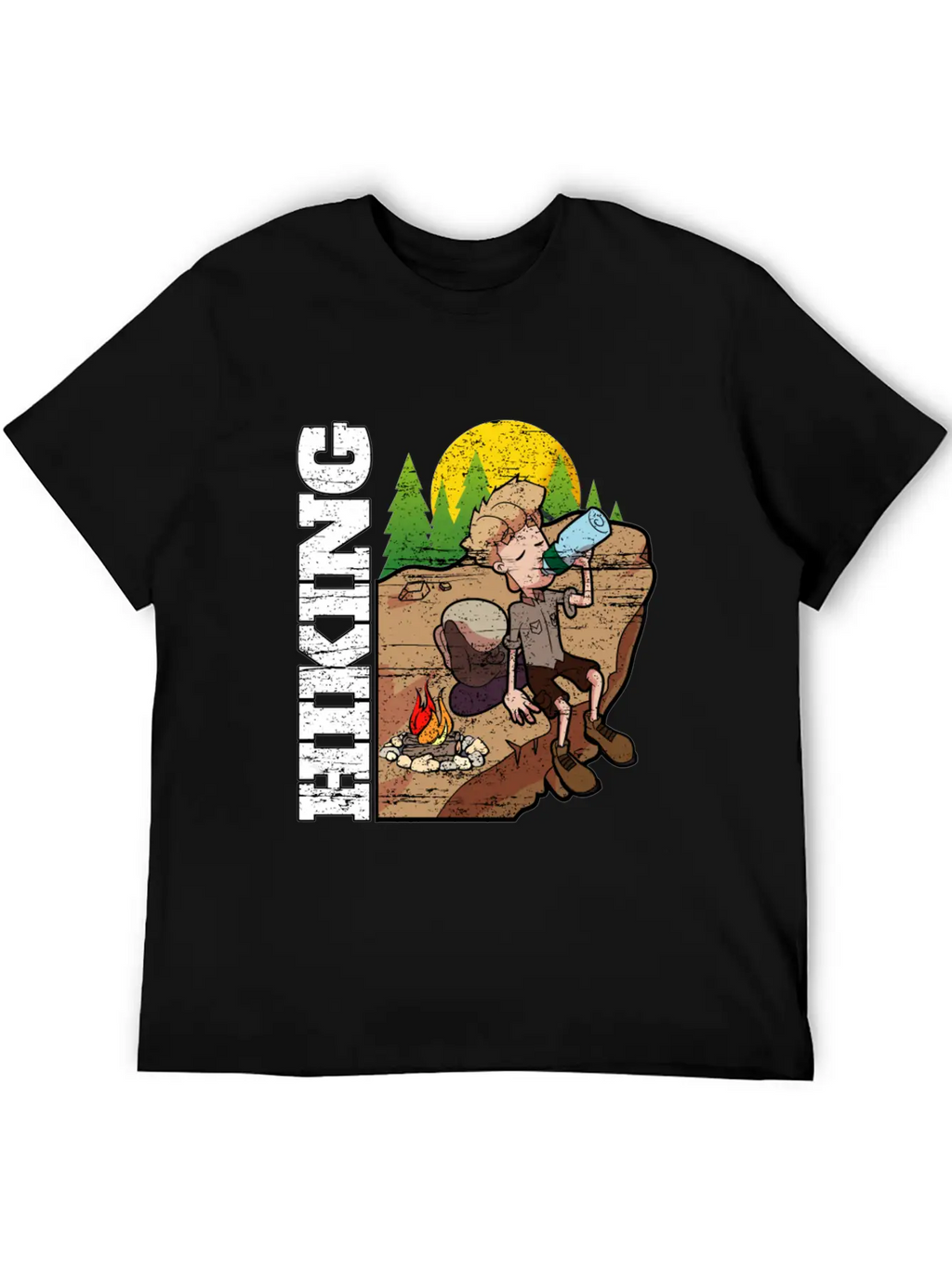 Hiking Timeless Short Sleeve Tee – Comfy And Minimalist Design