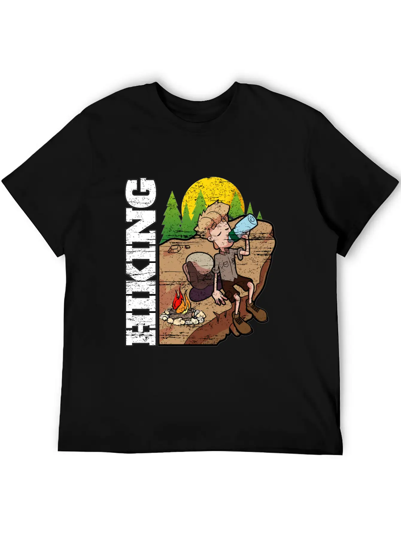 Hiking Timeless Short Sleeve Tee – Comfy And Minimalist Design