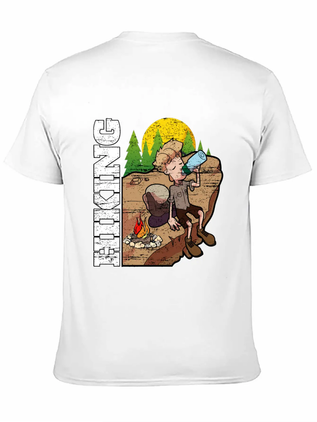 Hiking Timeless Short Sleeve Tee – Comfy And Minimalist Design