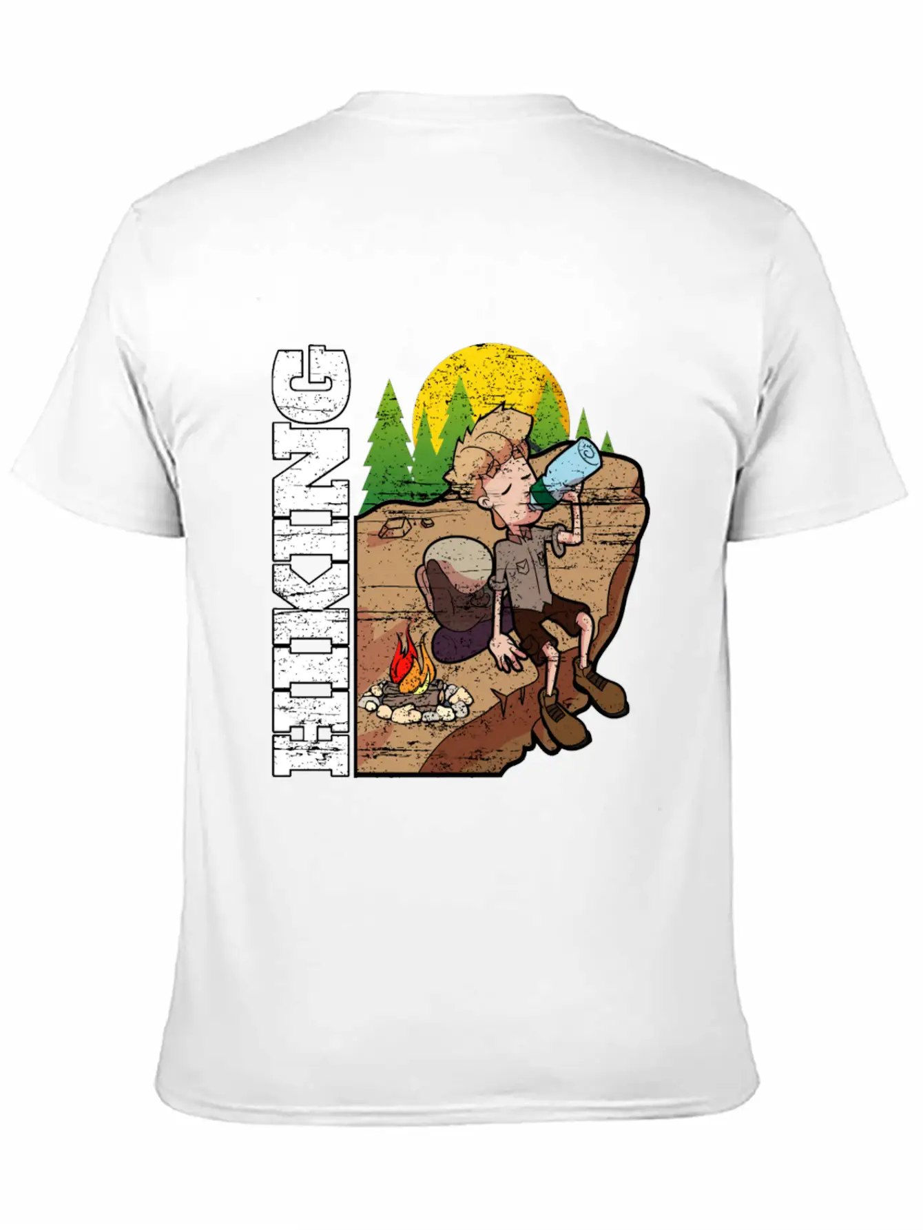 Hiking Timeless Short Sleeve Tee – Comfy And Minimalist Design